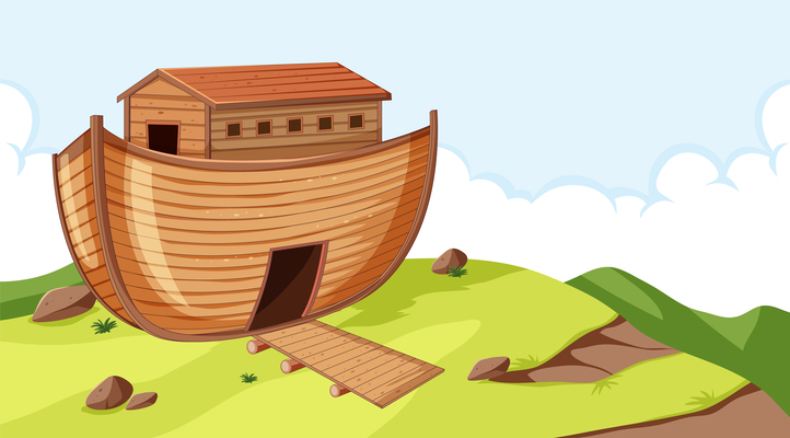 Noé construye el arca
